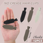 12 Pcs No Bend No Crease Hair Clips, Hair Clips Barrettes for Styling for Women Girls Makeup Accessories, Classic