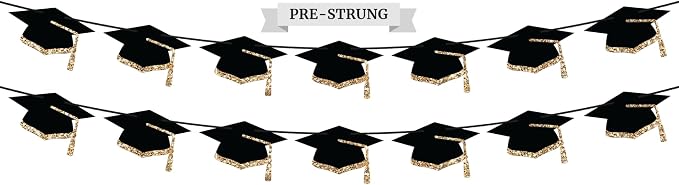 Pre-Strung Graduation Banner by PerfectOccasion