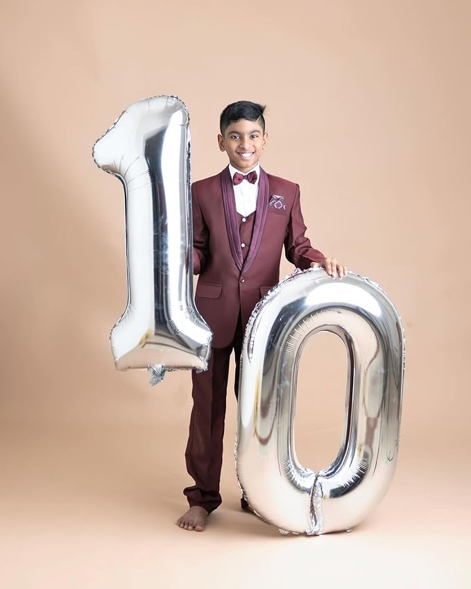Numbers 50 Balloon 40Inch Rose Gold Balloons - Image 2
