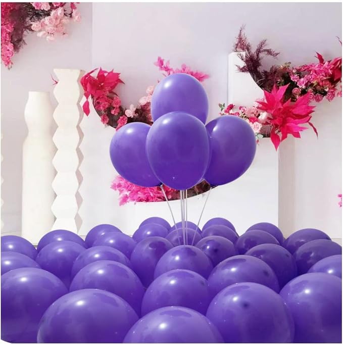 300 Pack Purple Balloons 12 inch Purple Latex Party Balloon Bulk - Image 6