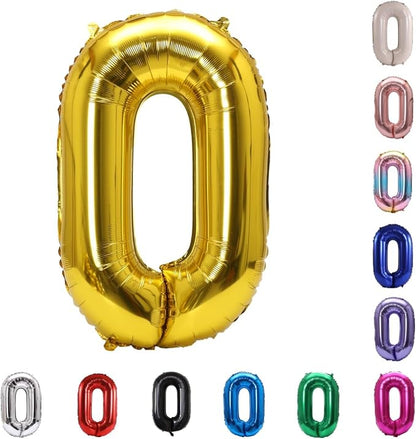YPSelected 32 Inch Large Foil Helium Number Balloon Birthday Wedding Party 0-9 by YPSelected