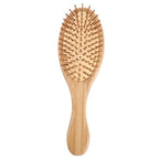 3Pcs Natural Wide Tooth Scalp Massage Comb Ergonomic Hair Care Tool for Relief and Scalp Nourishment Lightweight Portable Design for Travel and Outdoor Activities