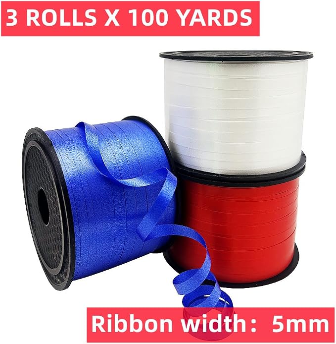Plain Colors Curling Ribbon, Balloon String - Image 2