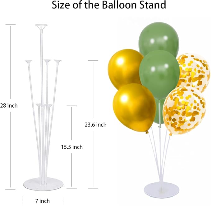 4 Set Balloon Stand Kit for Table Centerpieces - Image 6