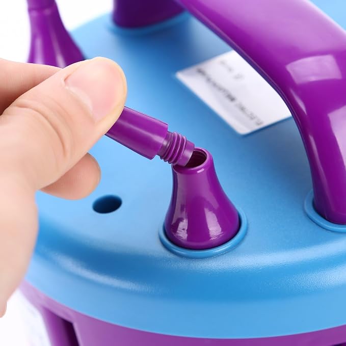 4 Nozzles Electric Balloon Pump, 900W Inflator - Image 6