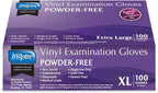 Inspire Stretch Vinyl Exam Gloves | THE ORIGINAL Quality Disposable Latex Free Medical Glove Cleaning Cooking Food Service Labs Healthcare and Household Extra Large, 1000 Count