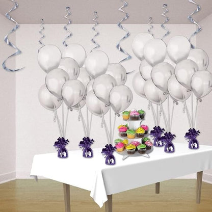 Beistle Metallic Wrapped Balloon Weight Pack - Image 2