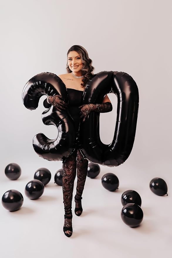 Number Balloons 40 Inch 0 Balloon - Image 2