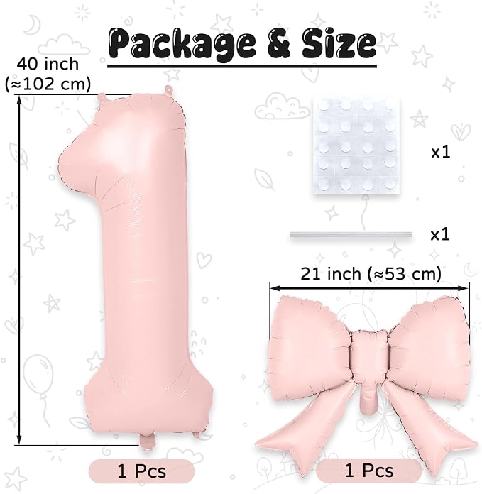 40 Inch Dusty Pink Number 1 - Image 2