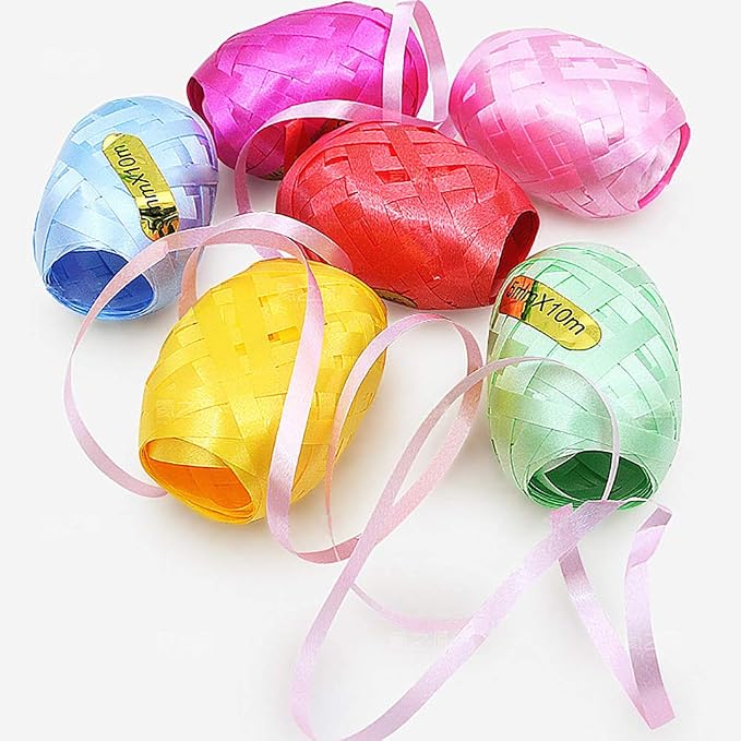 12 Rolls Curling Ribbon Colorful Balloon String - Image 2