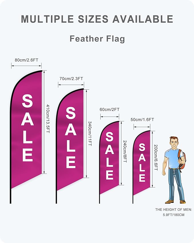 Custom Advertising Feather Flags - Image 2