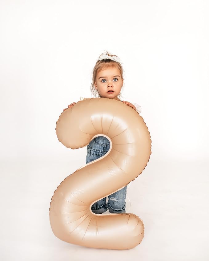 Light Brown 0 Balloon - Image 4
