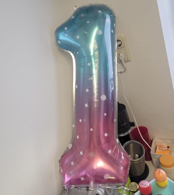Number Balloon 40 Inch Number 1 - Image 2