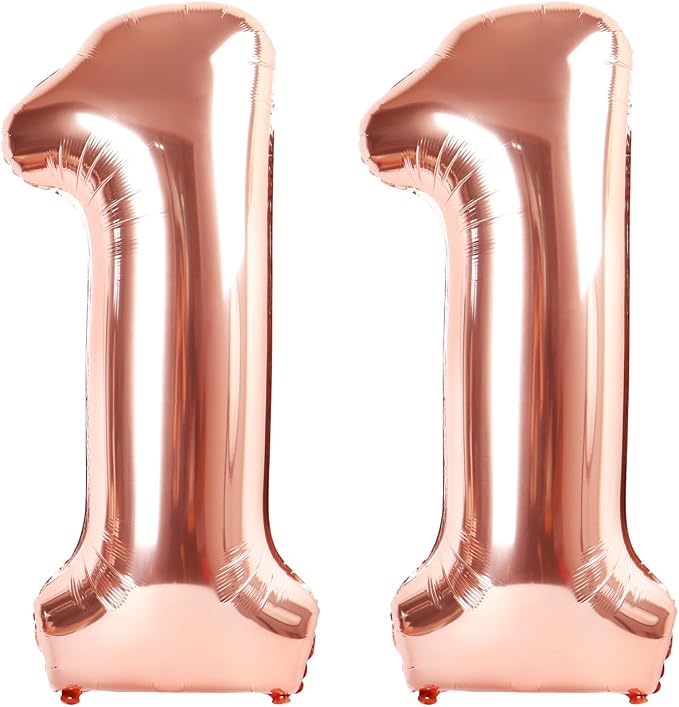 Rose Gold 11 Balloon by IWERP