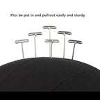 Wig Head 21Inch Canvas Block Head Wig Stand with Mannequin Head for Making Wigs Display Styling