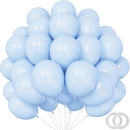 Baby Blue Balloons by PatiCool