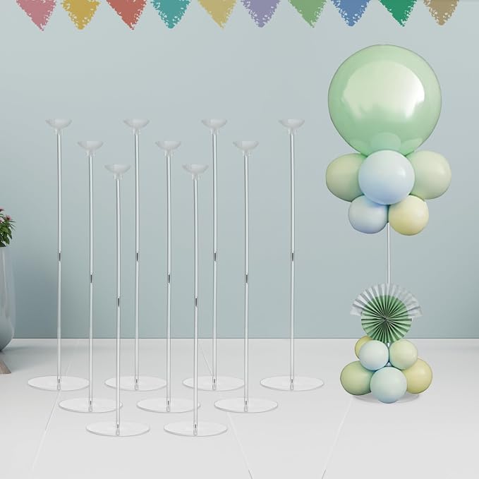 Hanna Roberts Clear Acrylic Balloon Stands by HannaRoberts