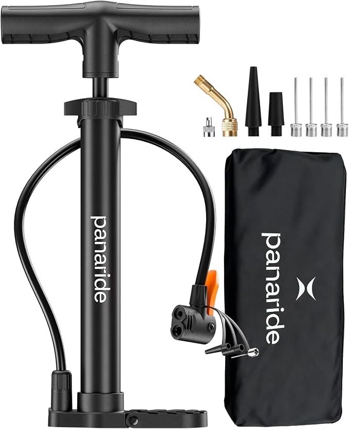 Bike Pump Floor, Advanced Bike Tire Inflator, Bicycle Hand Air Pump by Unknown