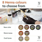 Marie-José & Co Henna Dye Set - Professional Henna Tint for Spot Coloring - Good for 50 Applications (Blond)