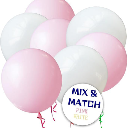 110pcs Light Pink Balloon 12 inch, Light Pink Latex Balloons - Image 8