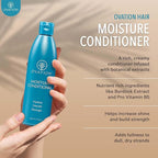 Ovation Hair Moisturizing 3-Step Bundle for Dry Hair with Moisture Shampoo & Conditioner, Cell Therapy Hair Growth & Healthy Scalp Treatment - Nourish, Smooth, Detangle & Hydrate Dry or Brittle Hair
