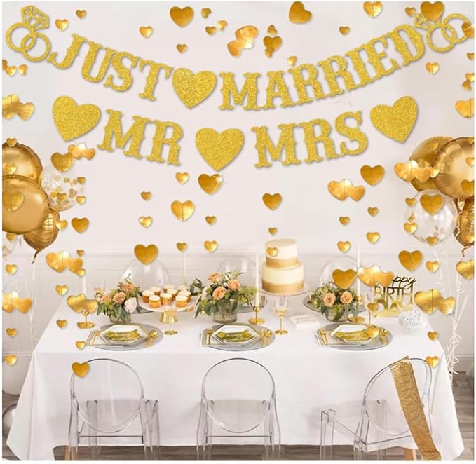 Just Married Party Decorations - Image 4