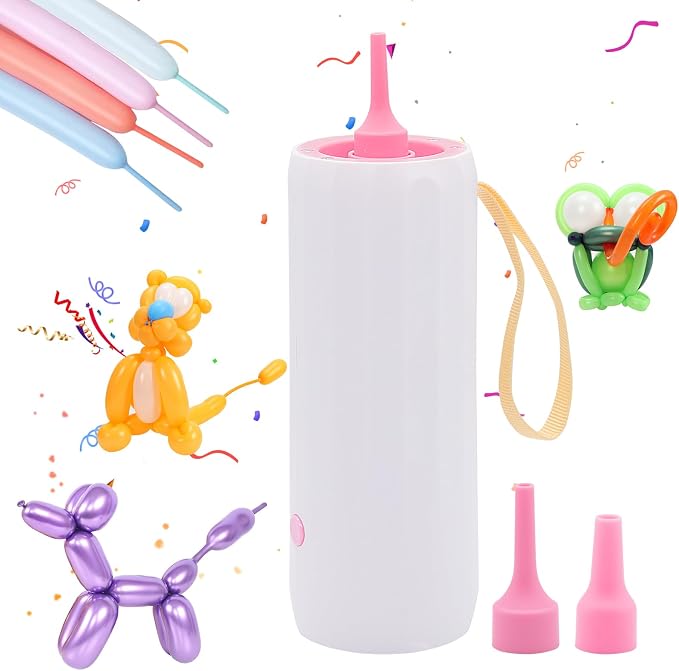 Balloon Pump Electric Air Pump for Balloons Portable Balloon Inflators Blower by 3T6B