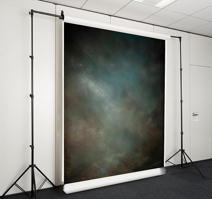 6x9ft Aqua Backdrops Portrait Backdrops - Image 2