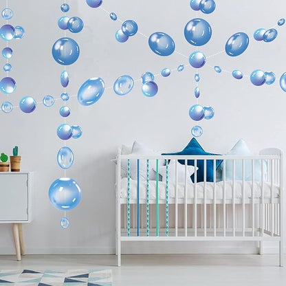 Transparent Bubble Garlands Party Streamers Mermaid Party Decoration, Hanging - Image 4