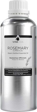 VINEVIDA Rosemary Essential Oil - 32 oz - Undiluted - DIY Candle Scents - Bulk for Soap Making