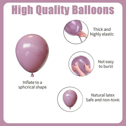 Dusty Purple Balloons Arch Kit, Graduation, Birthday Party Decorations - Image 5