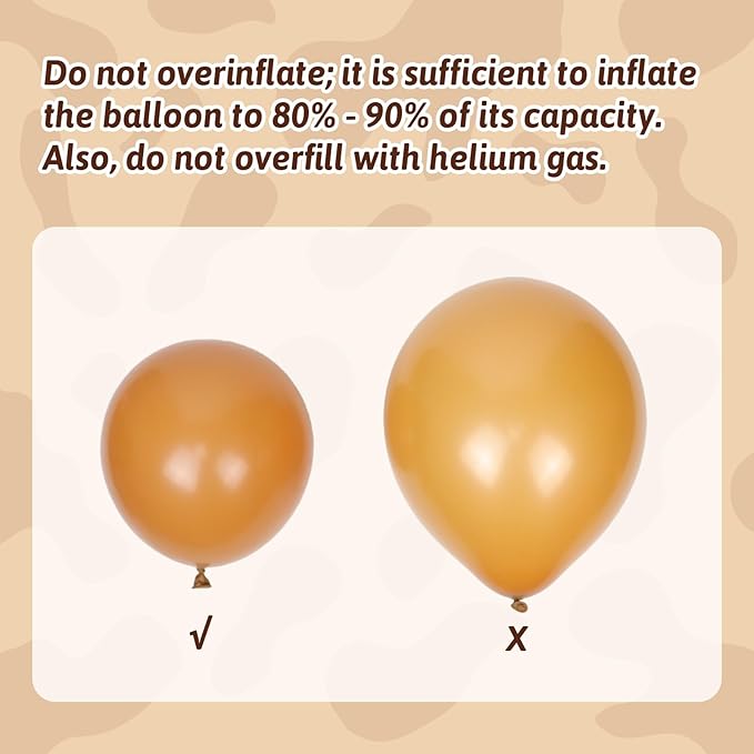 Brown Western Balloons - Image 4