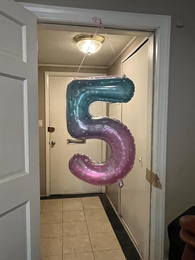 Number Balloons 5 Balloon 40 inch - Image 3