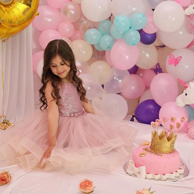 50 Pack Light Pink Balloons 12 Inch - Image 5