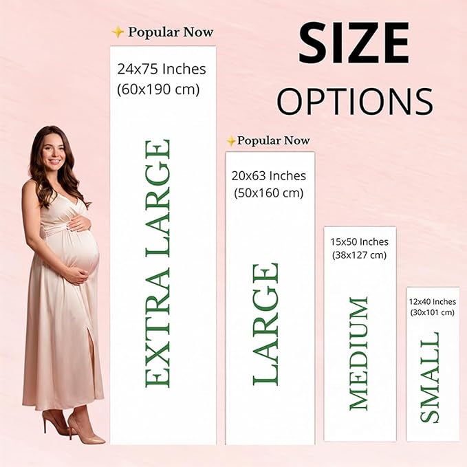 Personalized Baby in Bloom Baby Shower Fabric Welcome Sign Linen Backdrop 1 | - Image 6