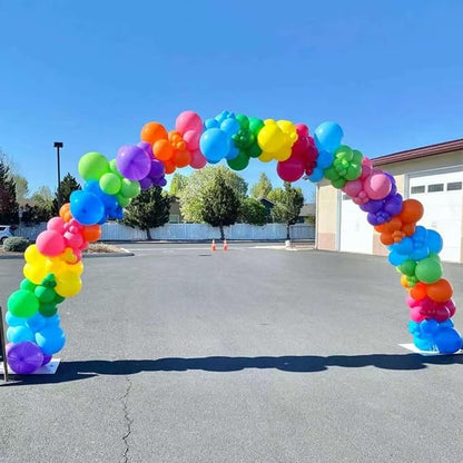 YMSZ Rainbow Colorful Balloons Arch Kit, Baby Shower, Anniversary Party - Image 6