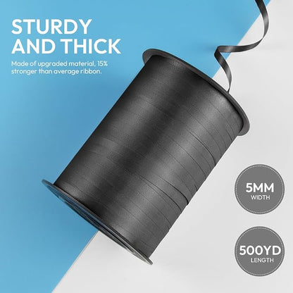 500 Yards Curling Ribbon for Gift Wrapping, 3/16" Balloon String for Christmas - Image 2
