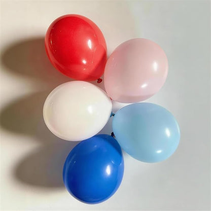 Red White and Blue Balloons 60pcs, 4th of July Patriotic Balloons Red Dark - Image 4
