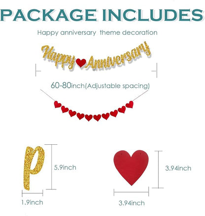 Happy Anniversary Banner - Image 3