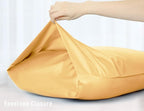 Sunflower Body Pillowcase 100% Cotton Long Pillow Cover/Case Envelope Closure 1 Pack, 21×54 inches Sheepskin, Soft and Breathable