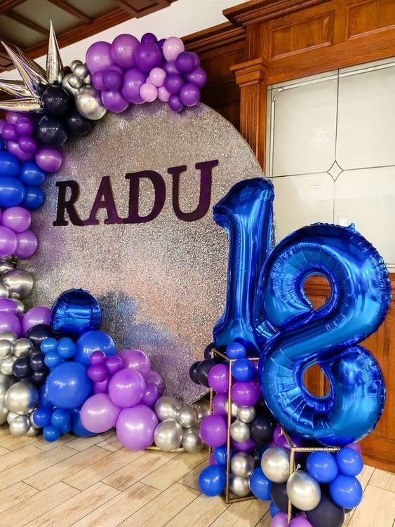 Navy Blue 80 Balloon - Image 9