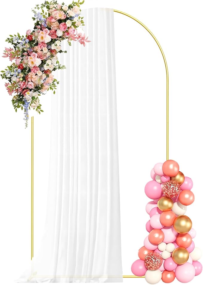 7.2FT Metal Arch Backdrop Stand by Hzdeying