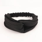 Elastic Knotted Headbands for Women Cloth Head Hair Bands for Women's Hair Non Slip Boho Wrap Twisted Hair Accessories
