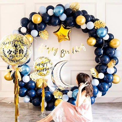 Navy Blue Balloons, Graduation, Baby Shower, Anniversary, Engagement and - Image 4