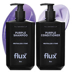 Purple Shampoo and Conditioner for Blonde Hair Women & Men – Blonde & Silver Hair Toning – Anti-Brass Sulfate Free Shampoo and Conditioner 8oz