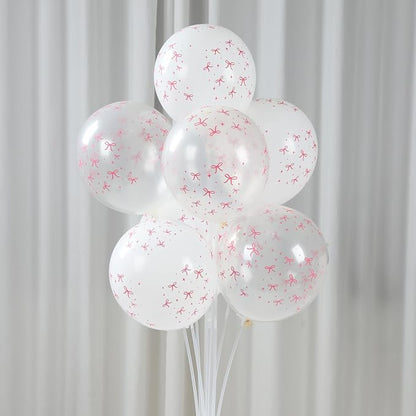 Patimate Pink Bow Balloons Set - Image 6