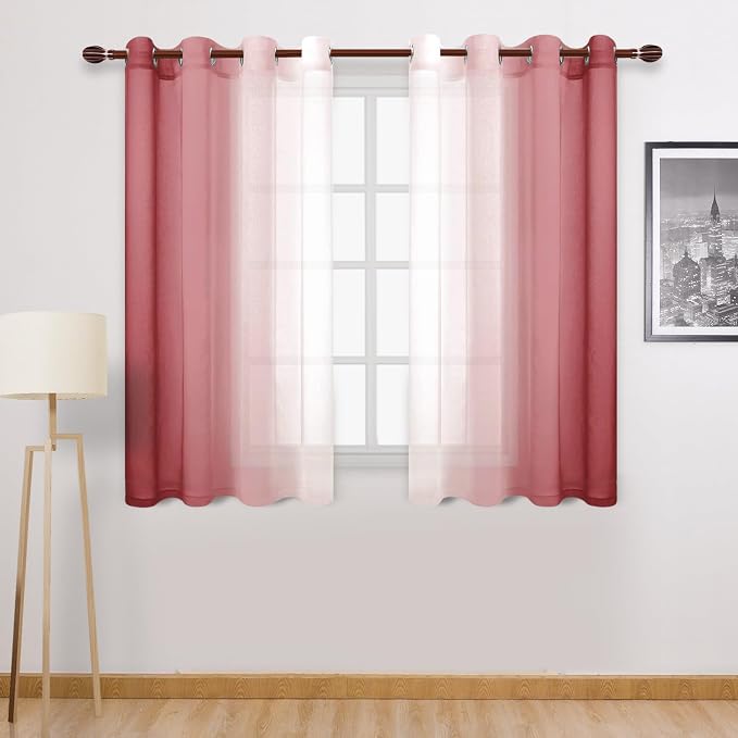 DWCN Ombre Sheer Curtains by DWCN