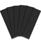 IVARYSS Workout Headbands for Women Non Slip, Premium Stretchy Soft Fabric Head Bands for Women's Hair, Wear for Yoga, Running, Sport, 6 Pack, Black