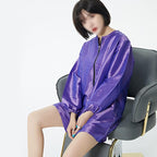 Polyester Fabric Salon Smock Professional Stylist Jacket Waterproof Haircut Cape Barber Apron