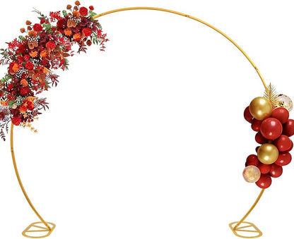 8ft Balloon Arch Stand, Round Backdrop Stand, Valentine's Day, Friends Gathering - Image 8